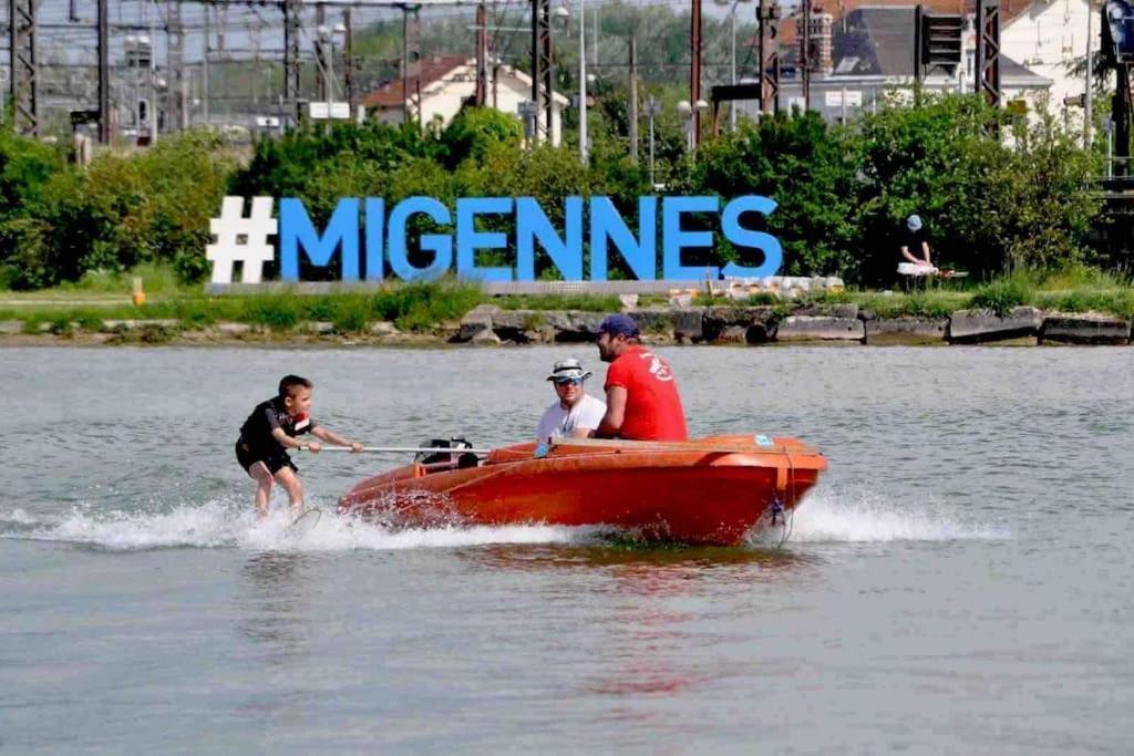 Le Ni' De Jess Migennes Exterior foto